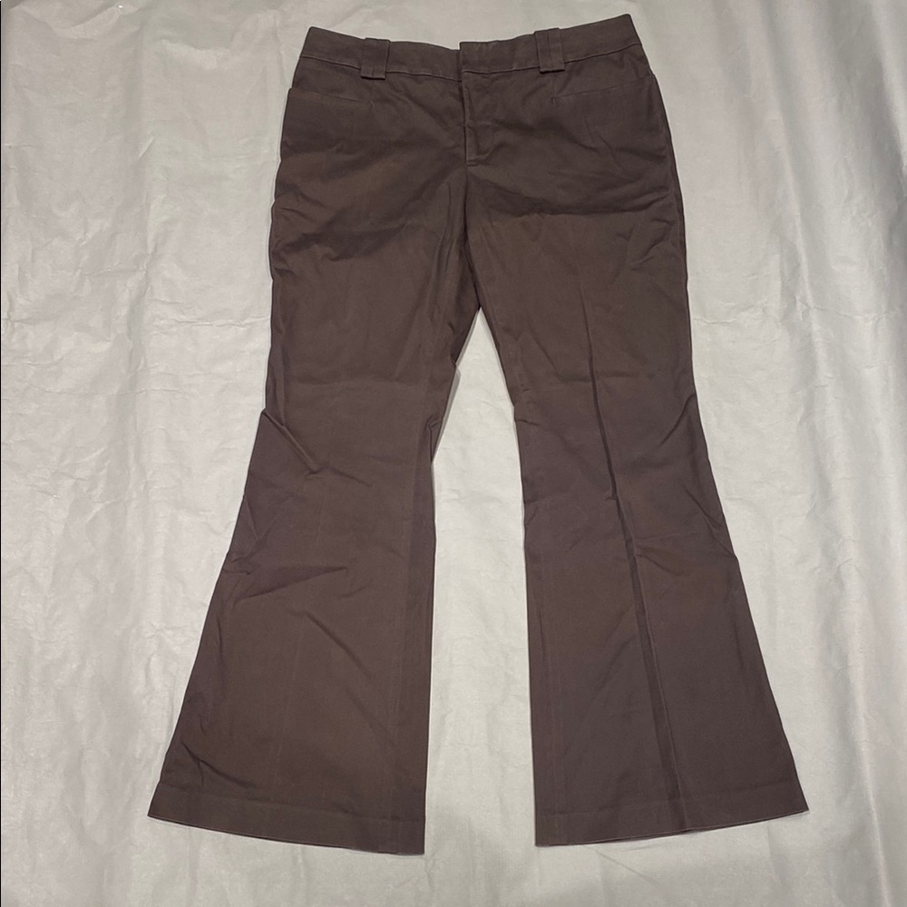 Vintage Gucci wide leg moleskin pants. Size 46.